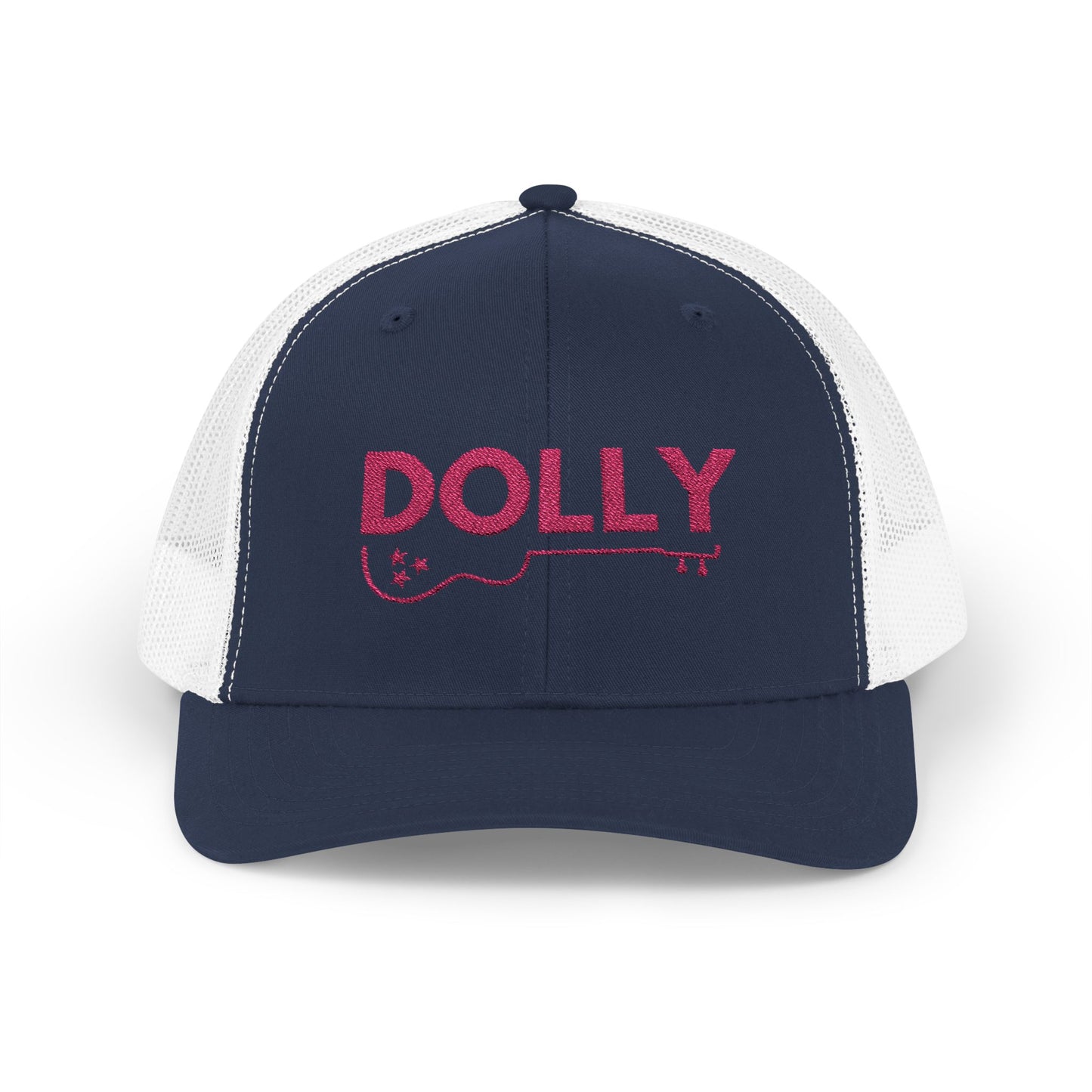 Dolly (Pink Embroidery) Snapback Trucker Cap