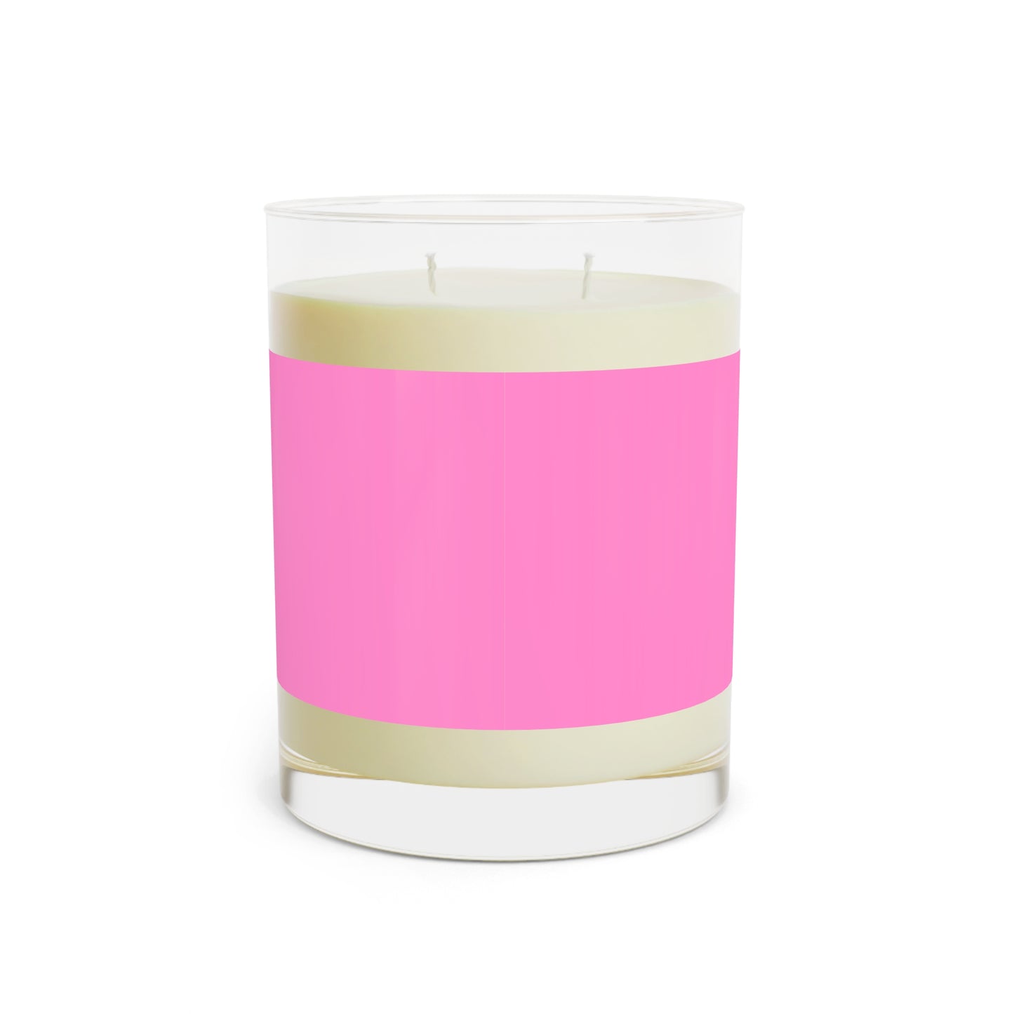 Happy Pink + Yellow Scented Candle - Full Glass, 11oz