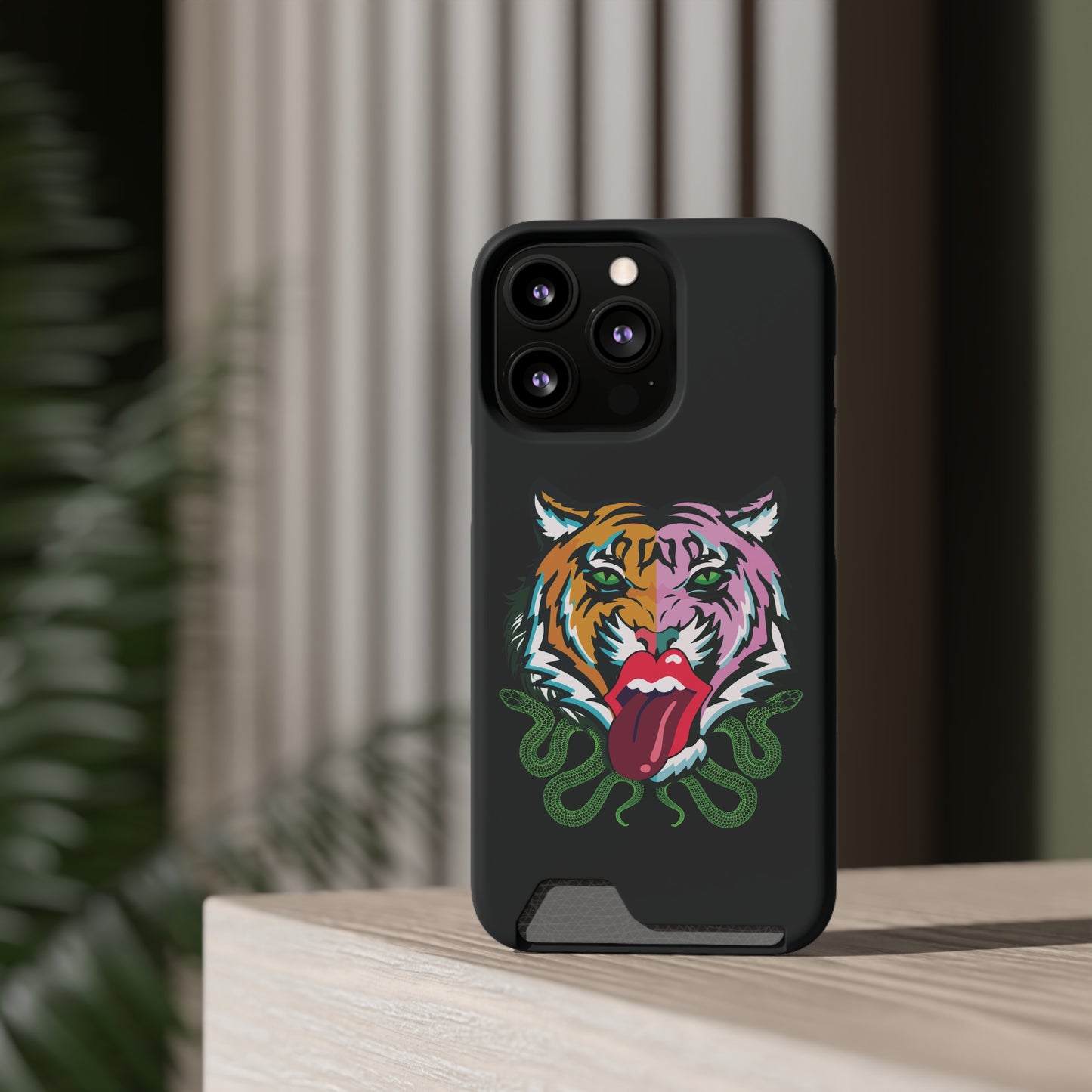 Kali Phone Case With Card Holder