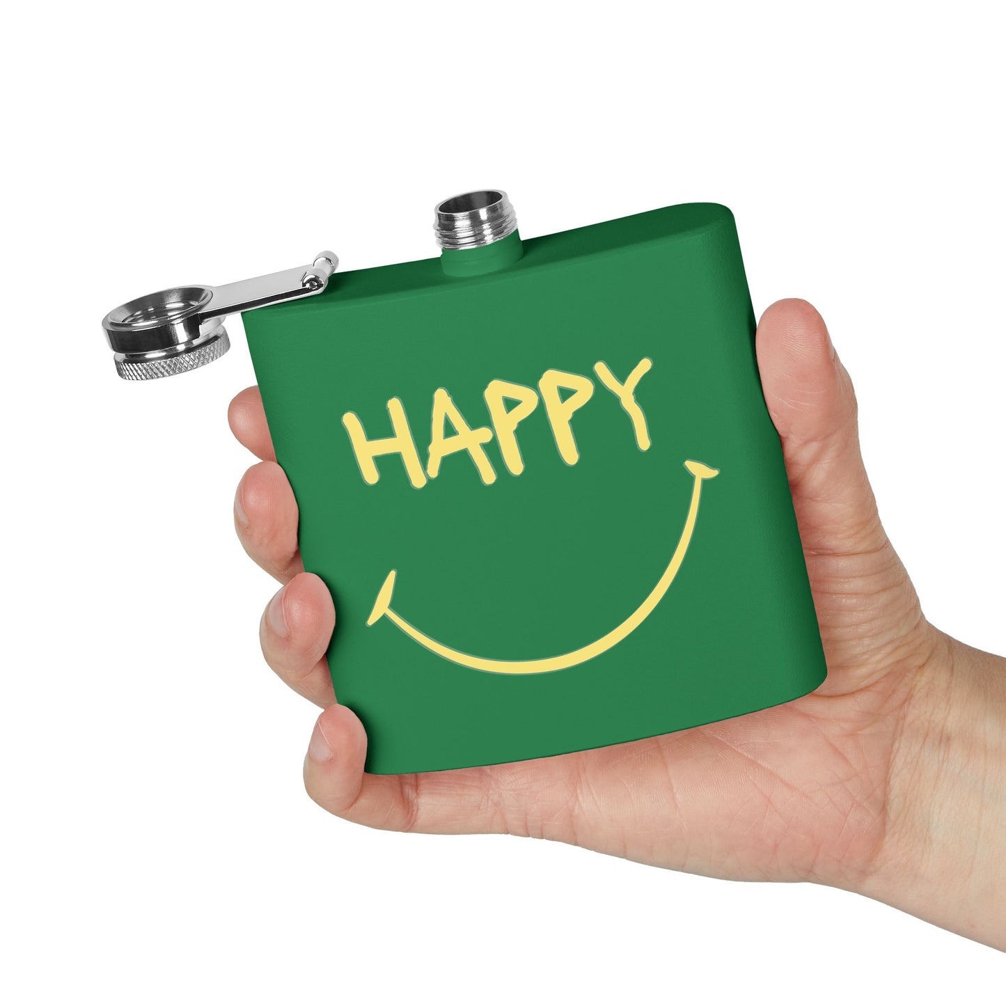 Happy Little Flask, 6oz