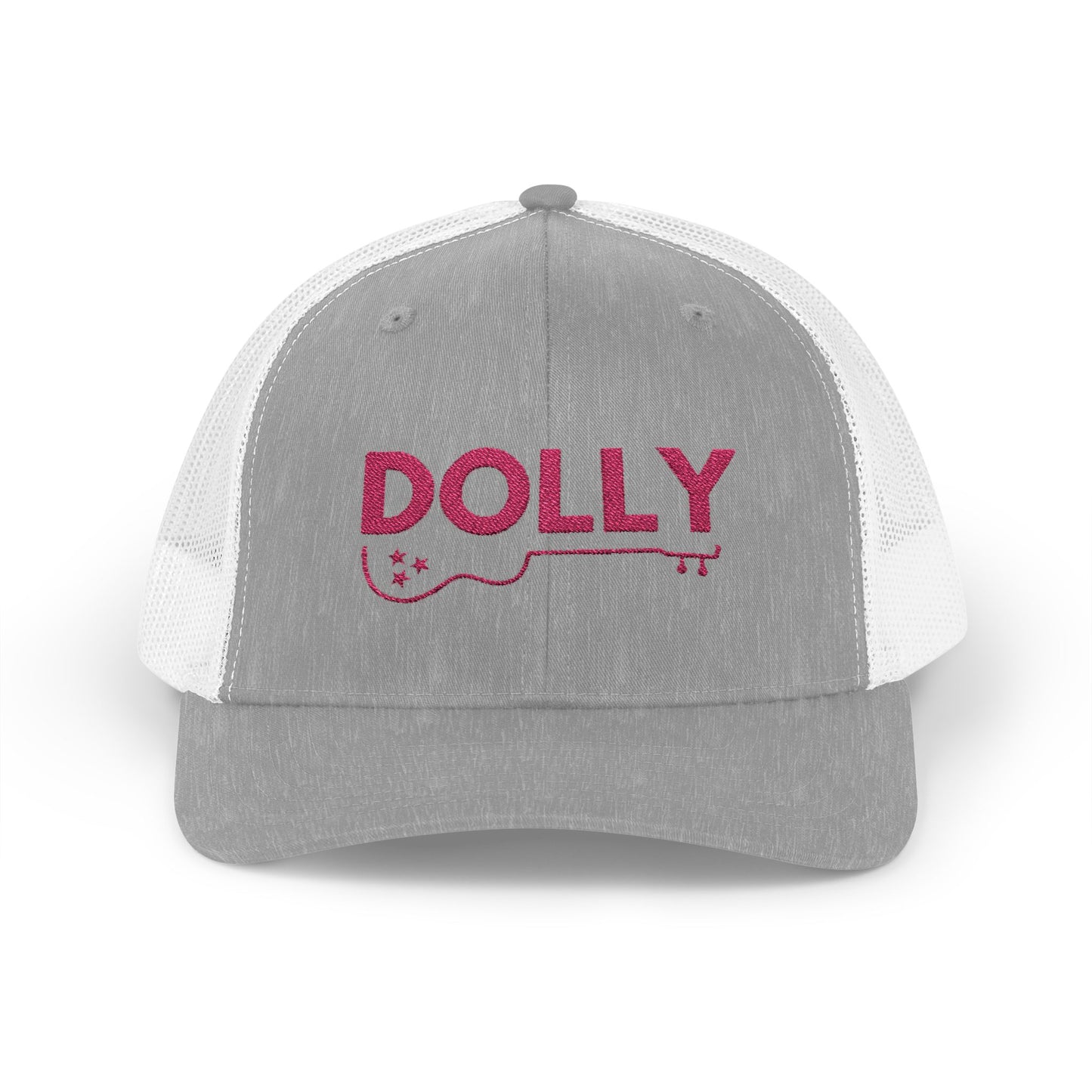 Dolly (Pink Embroidery) Snapback Trucker Cap