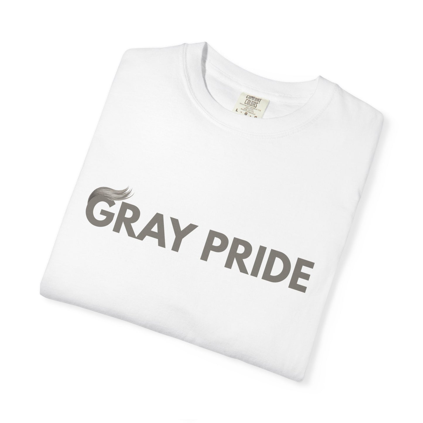 Gray Pride, Unisex Garment-Dyed T-shirt