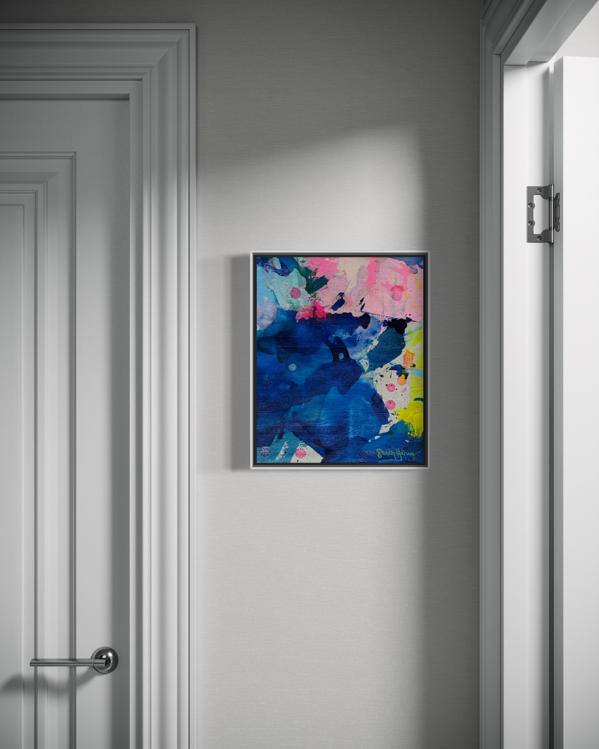 Color Study IV, 8"x10" Original Abstract Painting