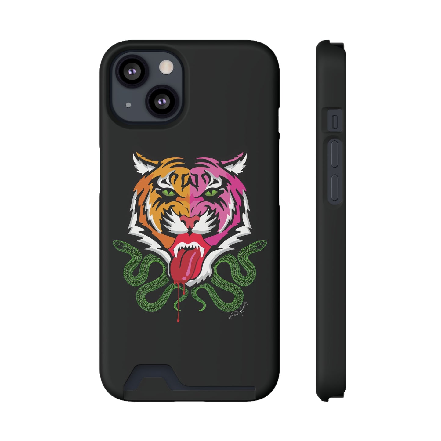 Kali Phone Case With Card Holder