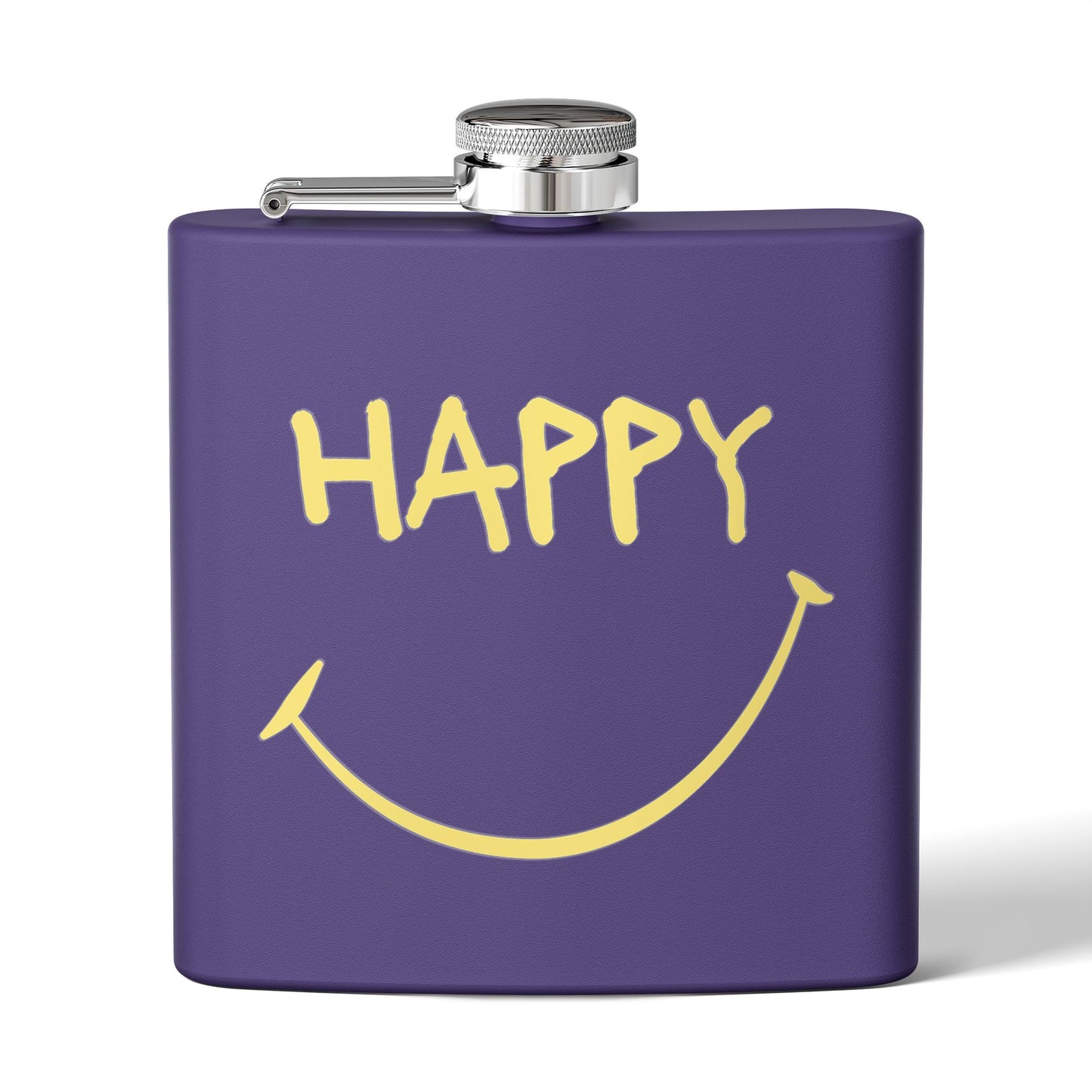 Happy Little Flask, 6oz