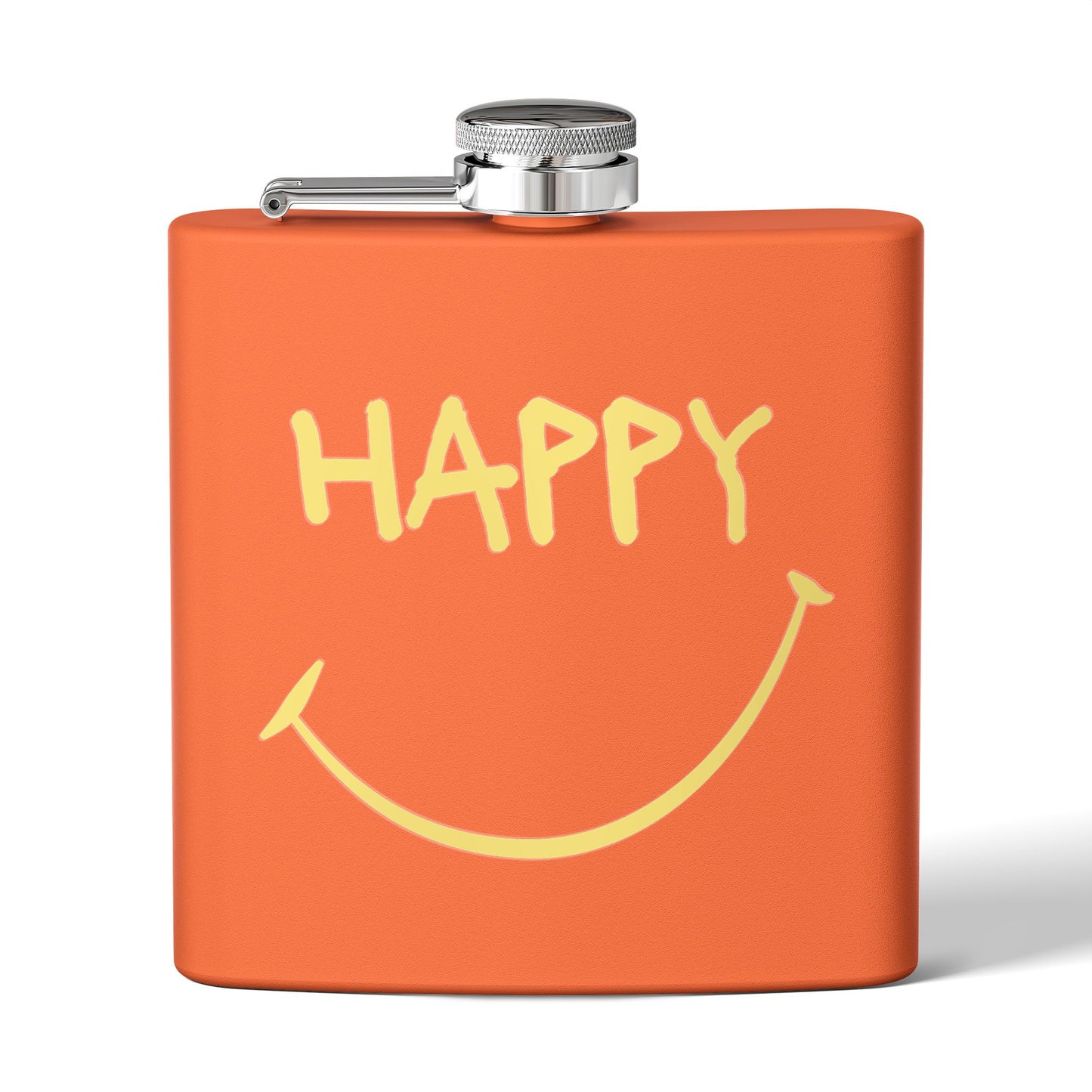 Happy Little Flask, 6oz