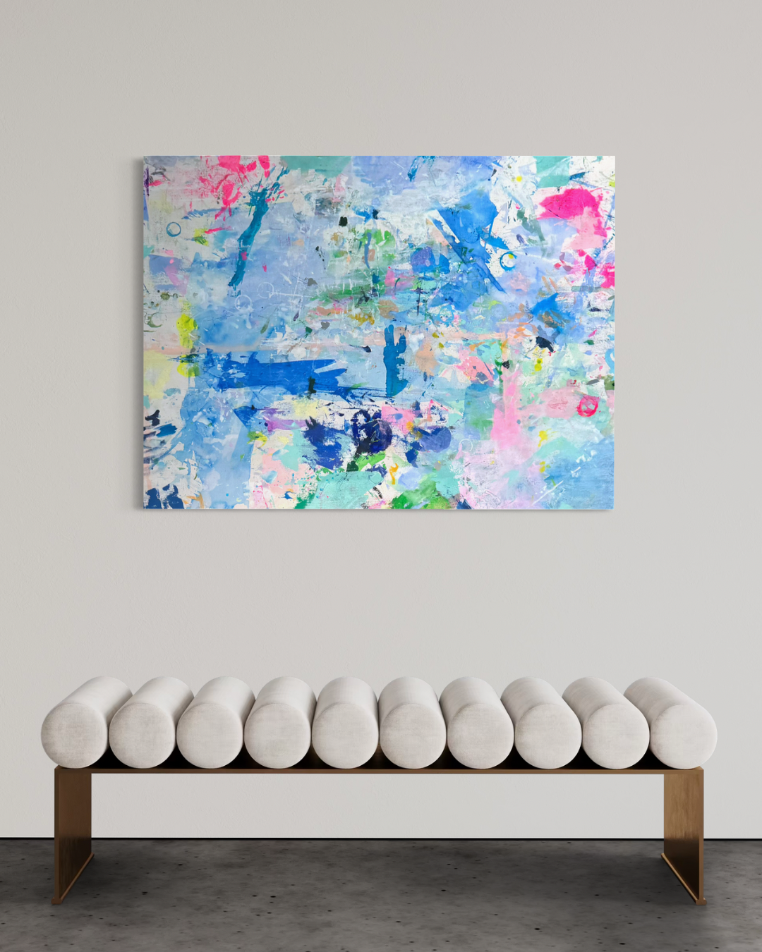 Spring Along, 36"x48" Original Painting