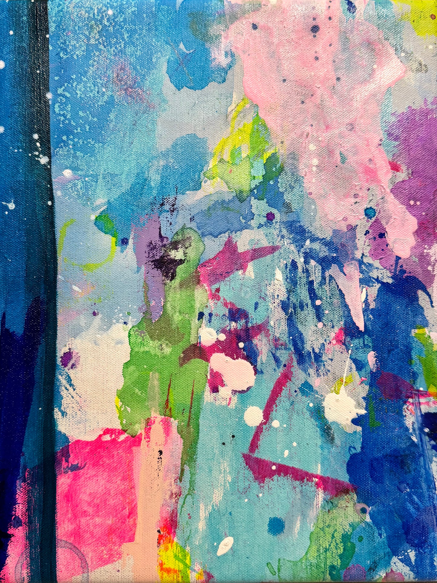 Color Study II, 11"x14" Original Abstract Painting