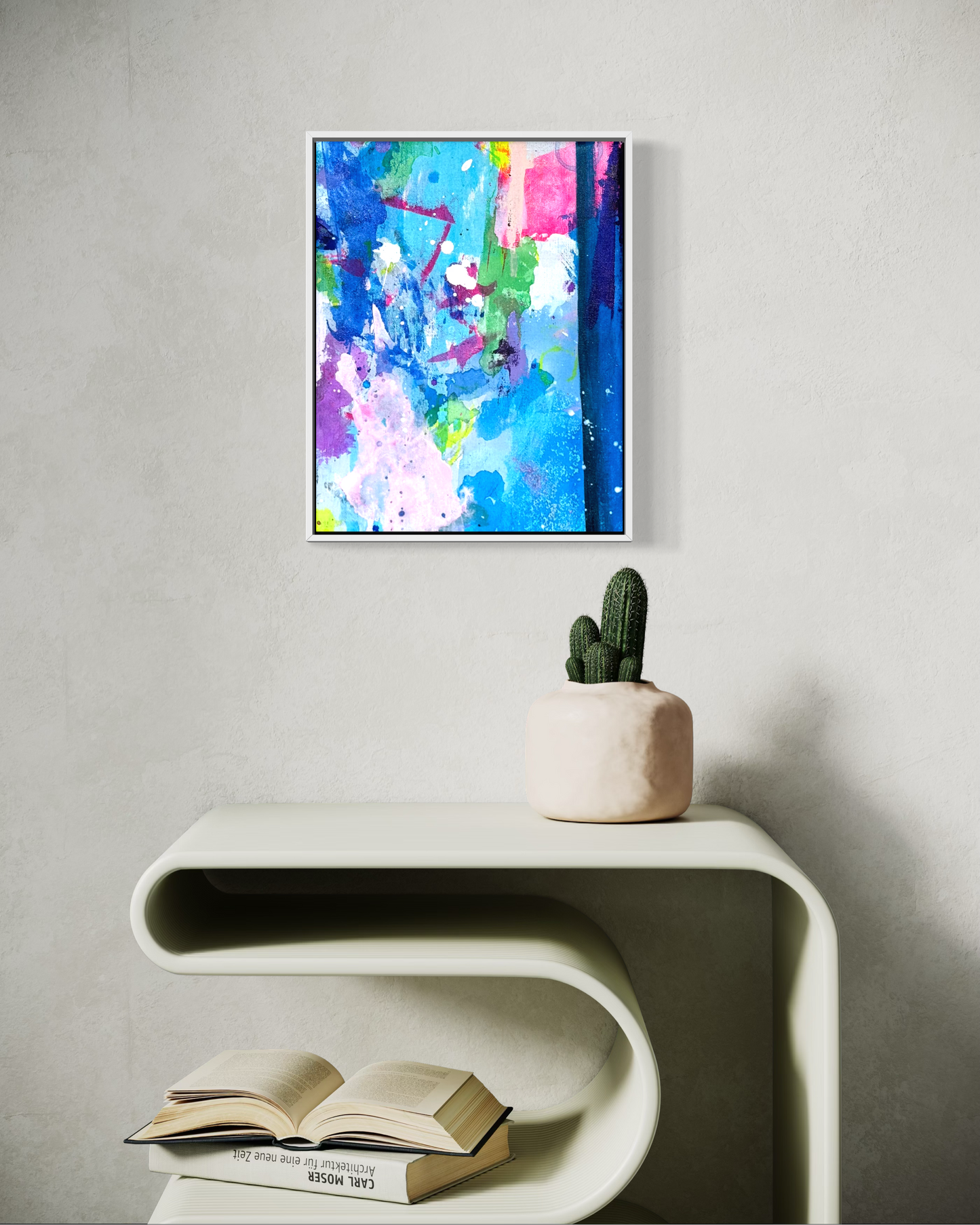 Color Study II, 11"x14" Original Abstract Painting