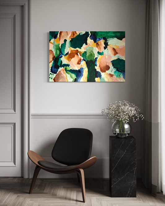 The Lounge, 24"x36" Commission Painting