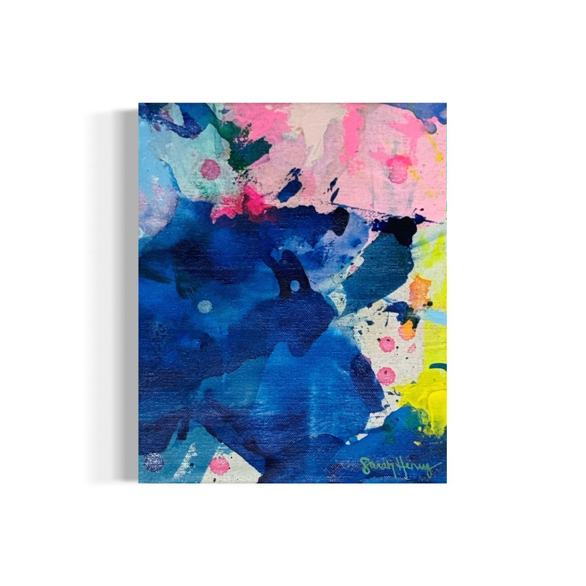 Color Study IV, 8"x10" Original Abstract Painting