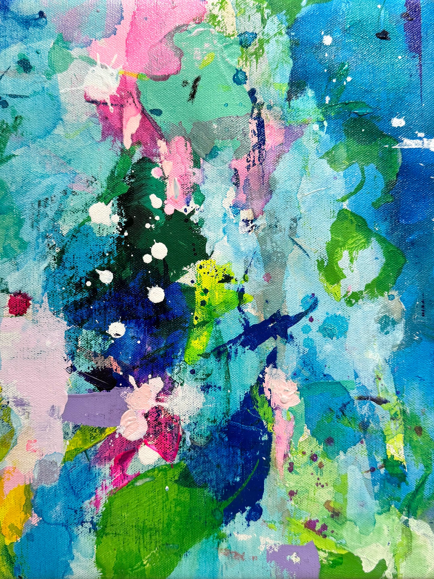 Color Study I, 11"x14" Original Abstract Painting