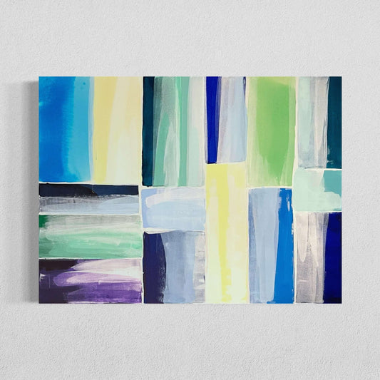 Frosted Blues, 30"x40"