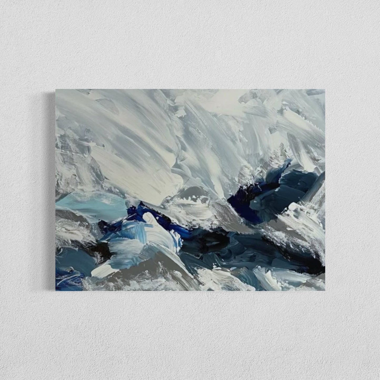 Crushed Ice, 36"x48" Original Painting