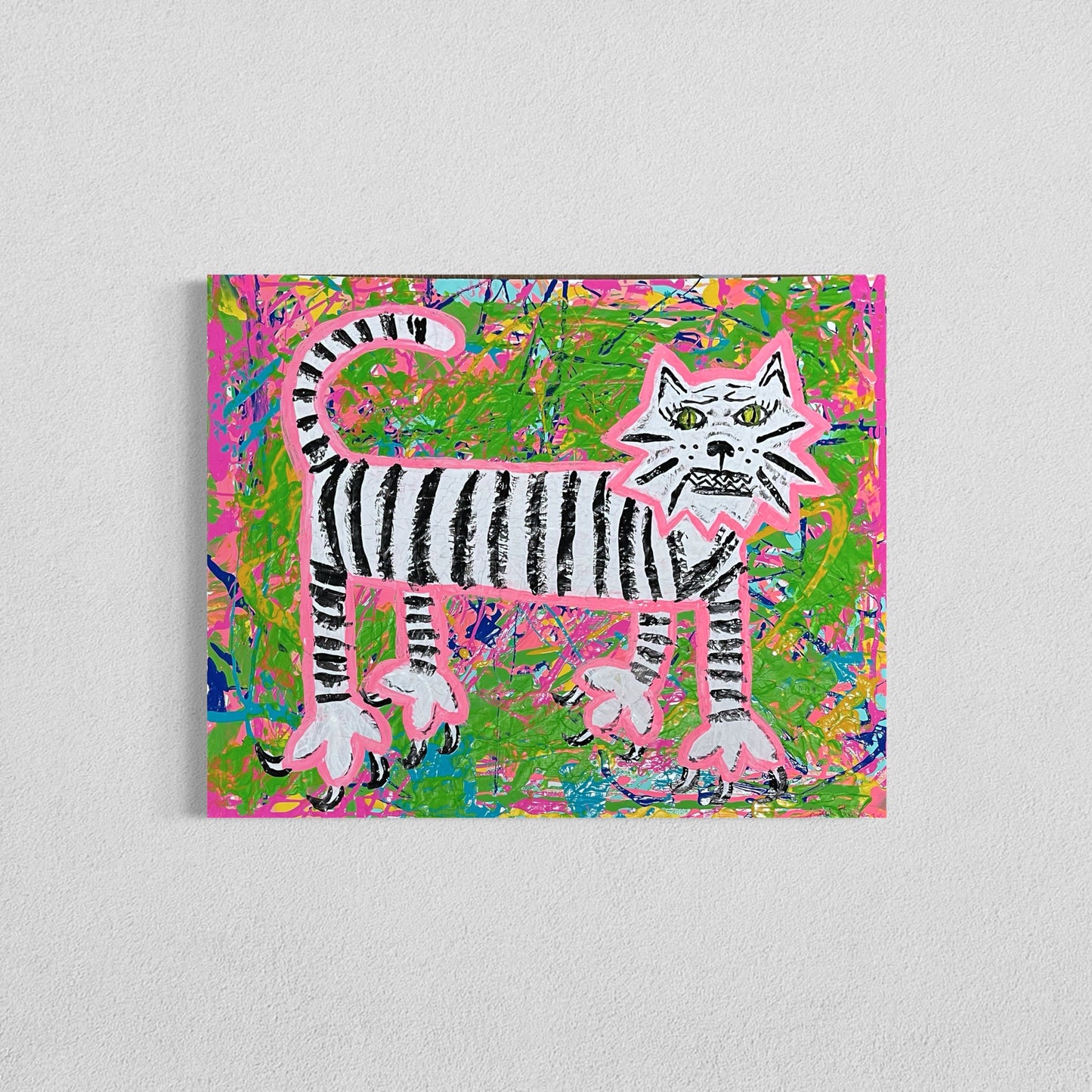 Tig, 11"x14" Original Abstract Painting