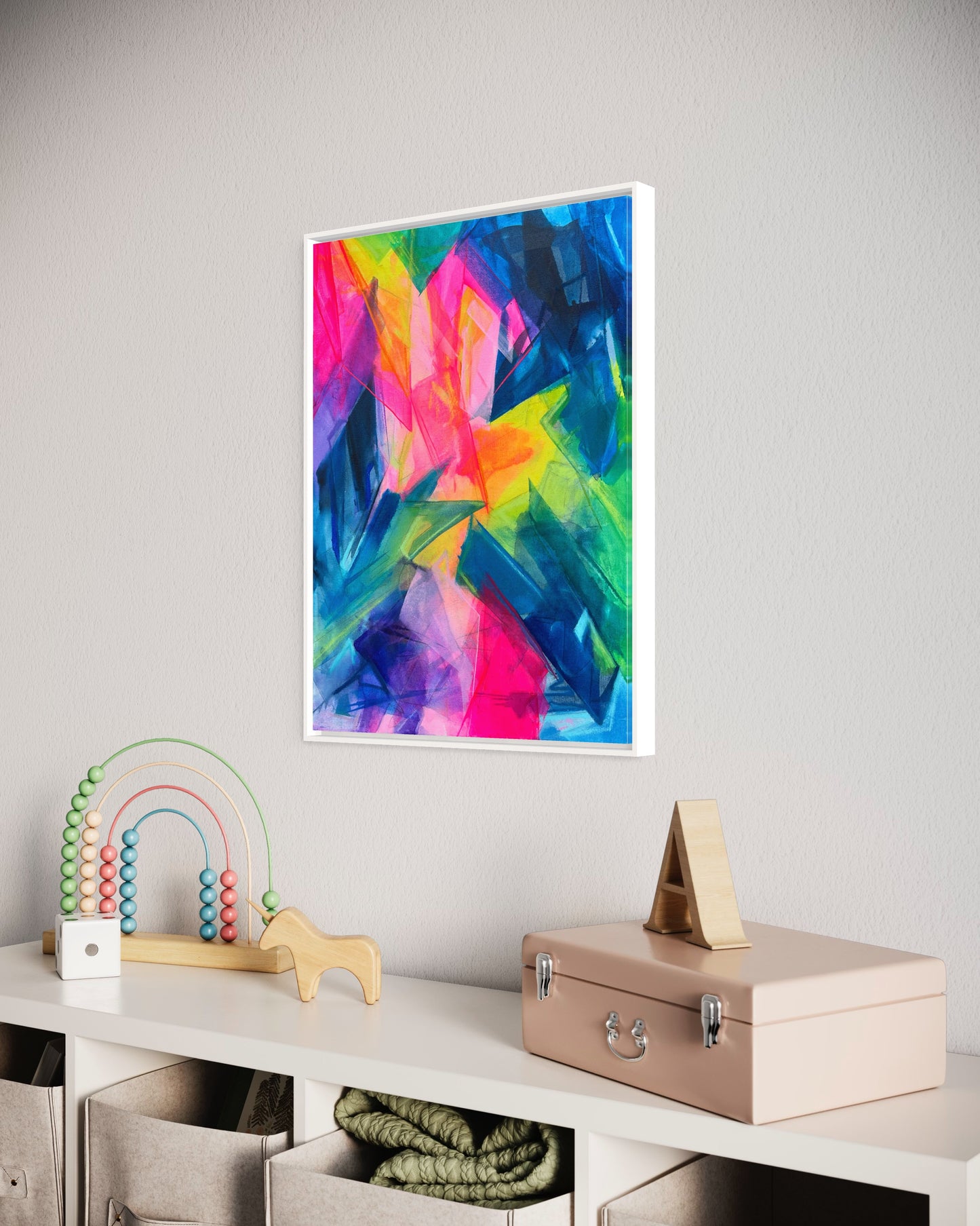 Deconstructed, 20"x24" Original Abstract Painting