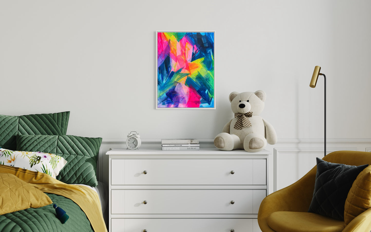 Deconstructed, 20"x24" Original Abstract Painting