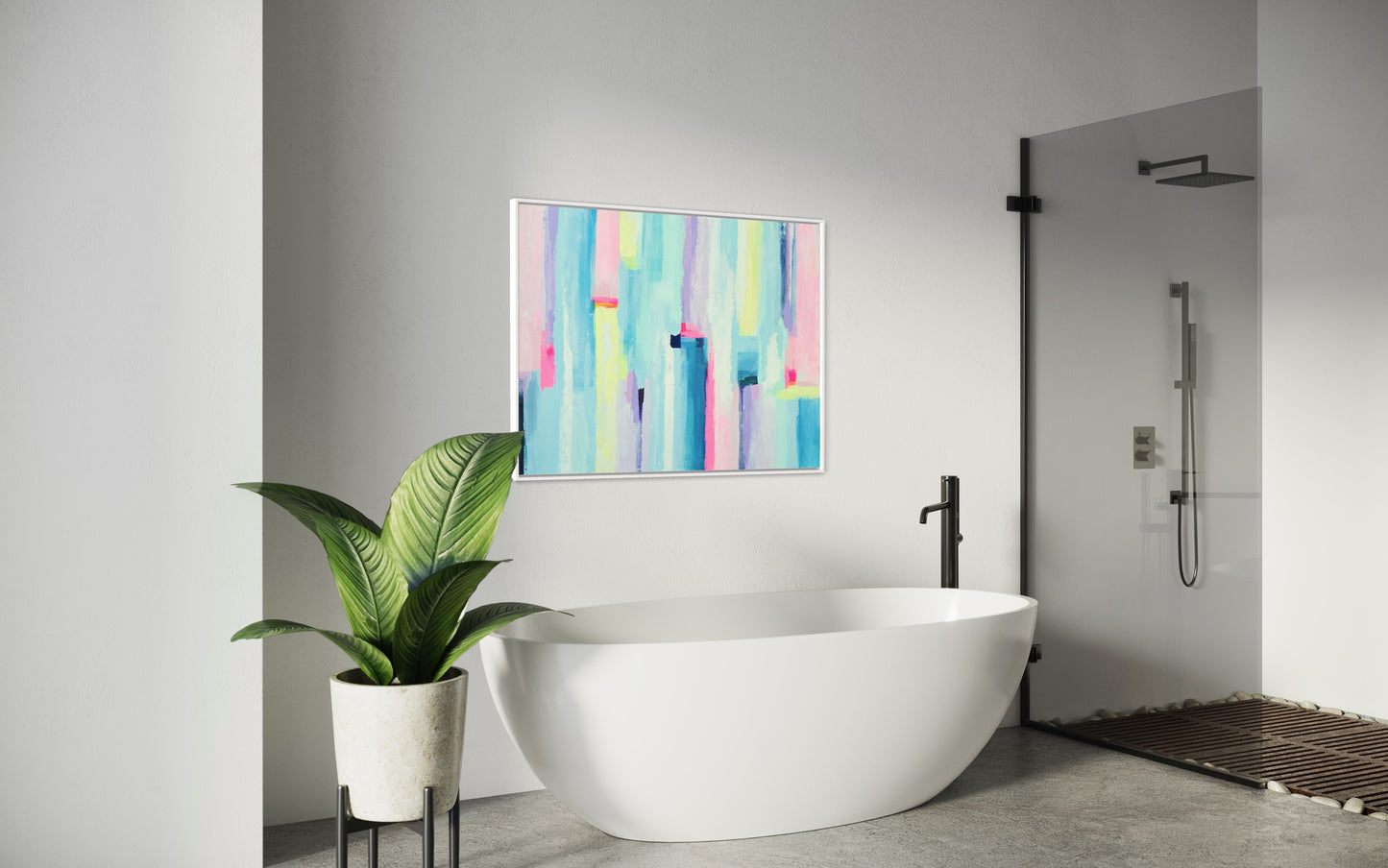 Birdsong, 36"x48" Original Abstract Painting