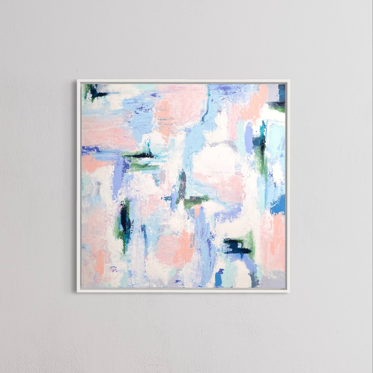 Wren, 24"x24" Original Abstract Painting